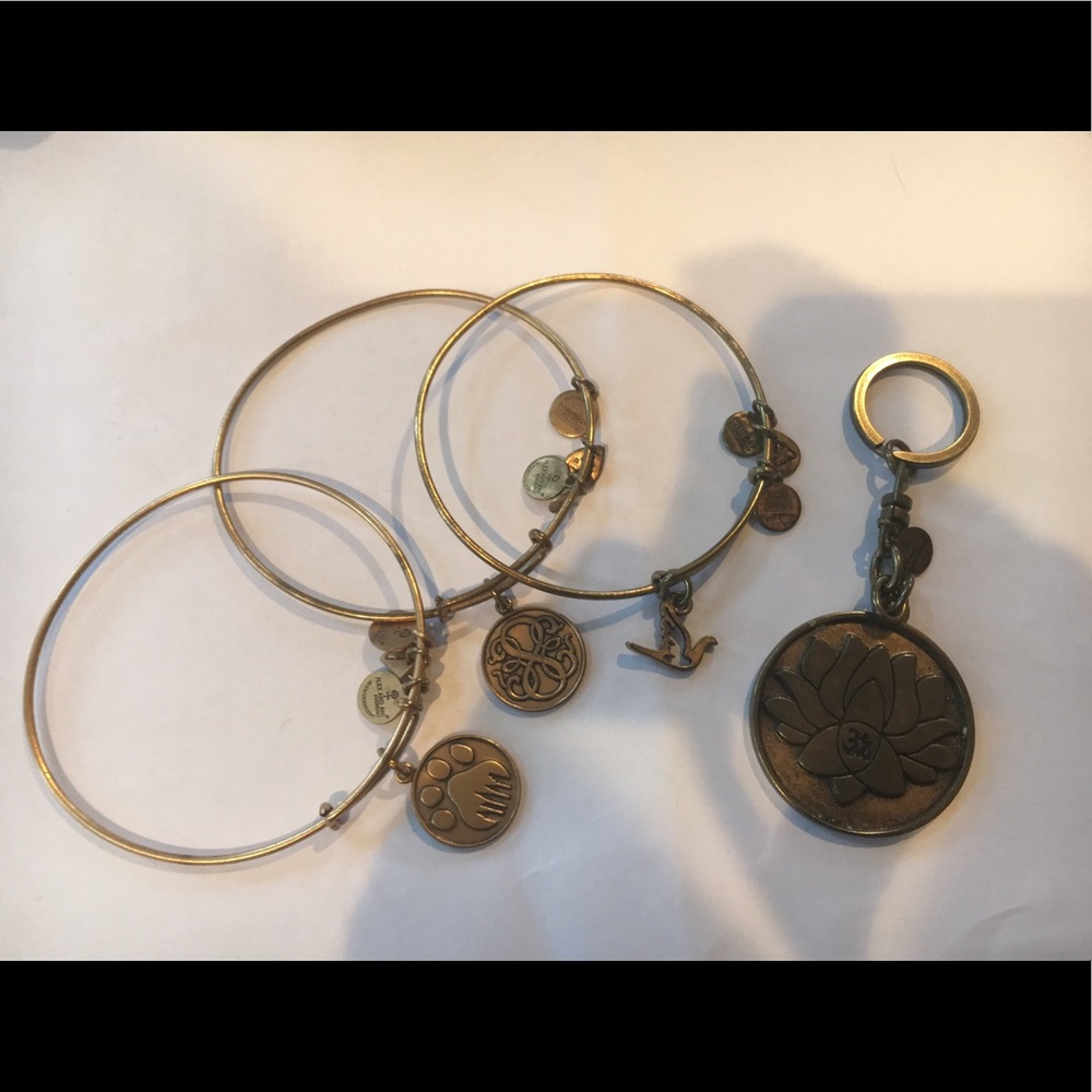 Alex & Ani set of four
